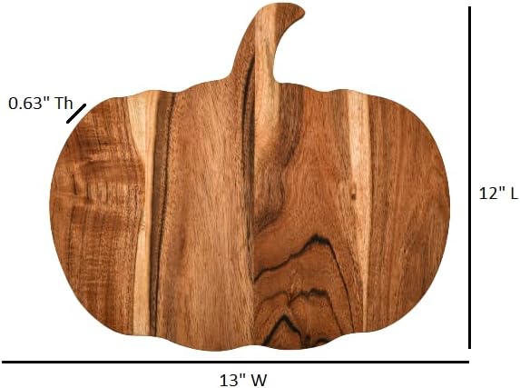 Halloween Pumpkin Shaped Wood Cutting Board for kitchen Decoration