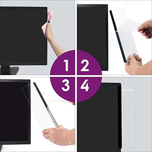 Office Desk Accessories 2pcs Computer Monitor Memo Board Office