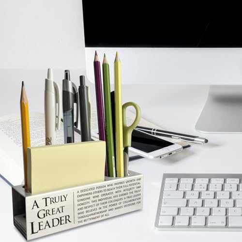 akeke Team Leader Appreciation Gifts for Men, Leader Pen Holder