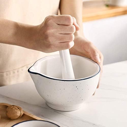 Mortar Pestle Set Pestle and Mortar Set Ceramics Pestle & Mortar Set