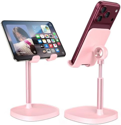LISEN Desk Phone Stand Holder, Gifts for Teen Girls Women Room Decor