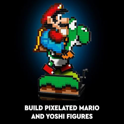 LEGO Super Mario World: Mario & Yoshi Building Set for Adults, Ages