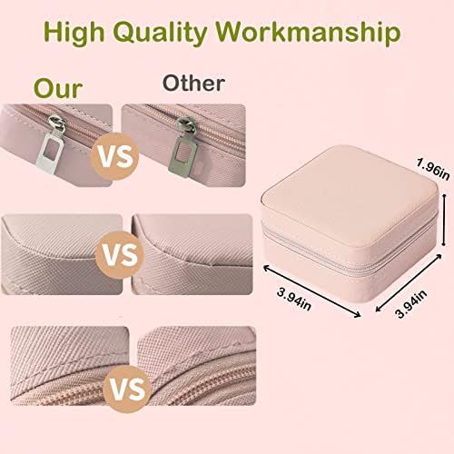Travel Jewelry Case Bridesmaid Gifts Box,12 Pack Small Jewelry Box