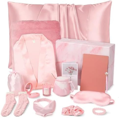 Twistover 16 Pcs Birthday Gifts for Women, Pink