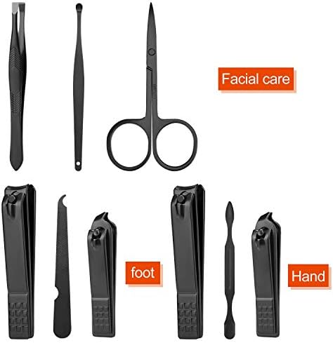 Aceoce Manicure Set Nail Clippers Set Gifts for Men Manicure Pedicure