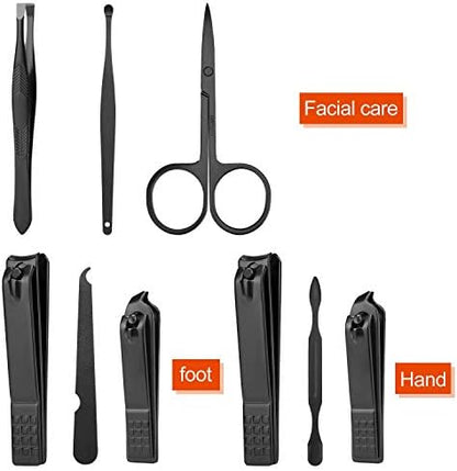 Aceoce Manicure Set Nail Clippers Set Gifts for Men Manicure Pedicure