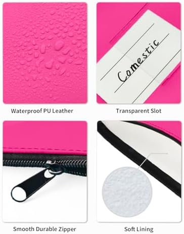 2-Pack Bank Deposit Money Bags with Zipper, 11 x 6 Inches, PU Leather
