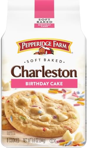 Pepperidge Farm Charleston Birthday Cake Cookies, 8.6 Oz