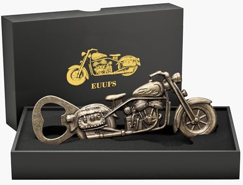 Motorcycle Gifts for Men, Beer Bottle Opener Gift for Christmas