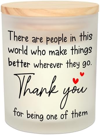 OASSIE Christmas Thank You Gifts for Women - Vanilla Lavender Candle