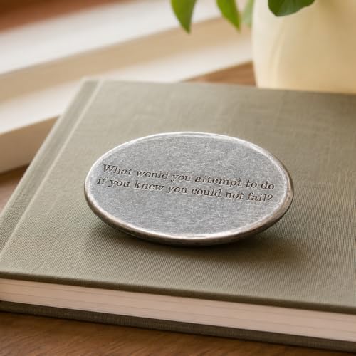 DANFORTH Fine Pewter What Would You Attempt Paperweight | Oval Office