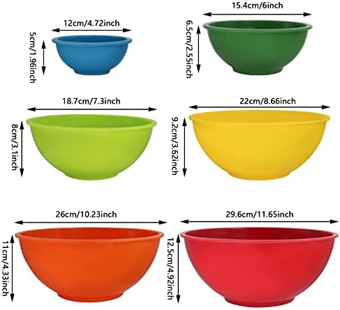 Classic Mixing Bowl Set, Microwave and Dishwasher Safe,Ideal for