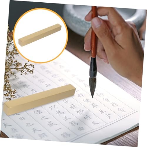 Copper Paperweight Brass Block for Calligraphy Rice Paper and