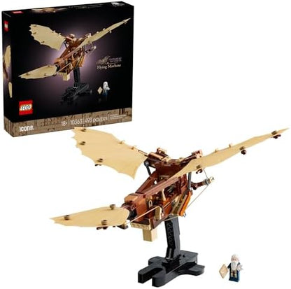 LEGO Icons Leonardo da Vinci's Flying Machine DIY Kit - Ornithopter