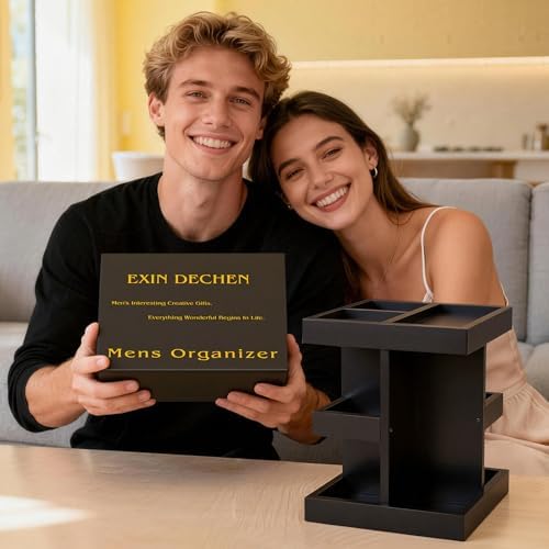 EXIN DECHEN Cologne Organizer for Men,Cologne Stand,Birthday Gifts for