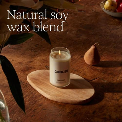 Homesick Cozy Sweater Candle – 13 oz Jar with Soy Wax Blend, Organic