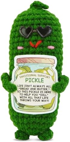 OASSIE Inspirational Gifts for Women Men - Emotional Support Pickle