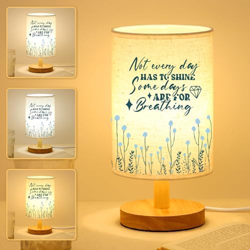 WSYEAR Inspirational Gift Ideas Table Lamp Gifts for Women, Desk Decor