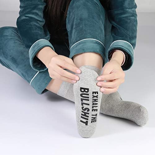 Funny Stoner Socks - Novelty Weed Smoker Gift for Men, Husband