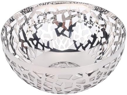 Luocute Stainless Steel Fruit Bowl for Kitchen Countertop Storage