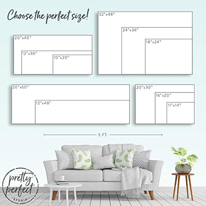 And So Together They Built a Life They Loved Canvas Wall Art Gift