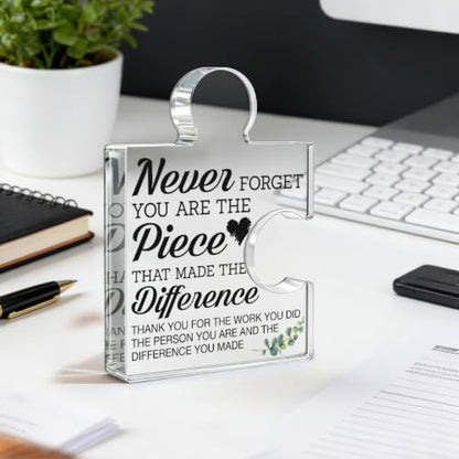 Thank You Appreciation Gifts for Coworker Retirement Desk Decor