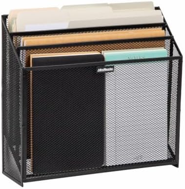 Mind Reader Vertical File Storage, Desktop Organizer, Workspace