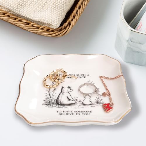 Inspirational Trinket Dish, Encouragement Gift Christmas Stocking
