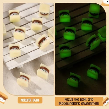 Wettarn 90 Sets Emotional Luminous Smore Toys Positive Gift