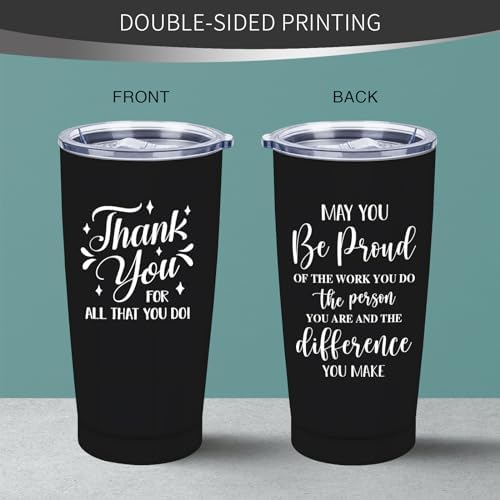 Employee Appreciation Gifts 20oz Tumbler, Thank You Gifts for Men