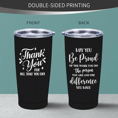 Employee Appreciation Gifts 20oz Tumbler, Thank You Gifts for Men