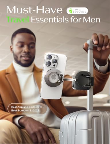 LISEN Airplane Travel Essentials for Flying Airplane Phone Holder for