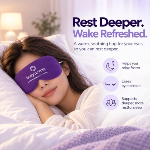 Body Restore Heated Eye Mask Warm Compress for Dry Eyes - Variety
