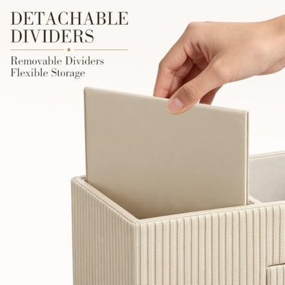 Desk Organizer with Drawer,Pencil Pen Holder for Desk,Sticky Note