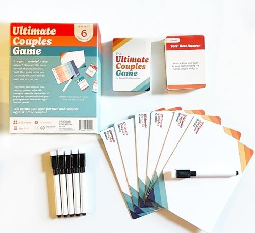 Ultimate Couples Game - Fun Party Game for Adults! Guess, Match, and