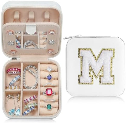 Parima Travel Jewelry Case - White Gift for Female Friends and