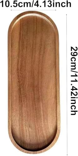 11inch Wooden Vanity Bathroom Trays, Farmhouse Wood Perfume Tray Home