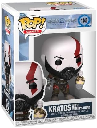 POP Funko Games: God of War - Kratos with Mimir’s Head