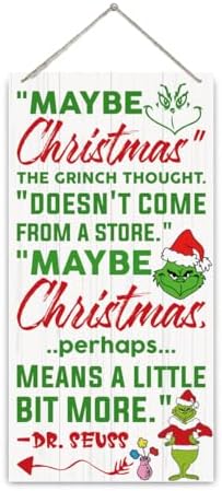 Christmas Decor Sign, Christmas Hanging Wooden Signs, Winter