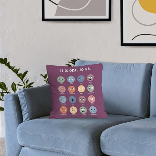 Nogrit Counseling Office Must Haves Pillow Cover, Calming Corner