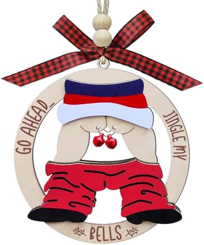 Funny Christmas Ornaments Adult, Ugly, Inappropriate, Fun, Unique