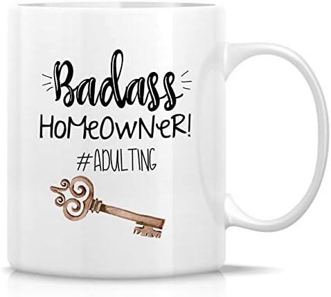 Retreez Funny Homeowner Adulting Moved New House Gift 11 Oz Tea Coffee