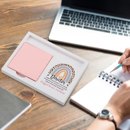 Director Sticky Note Holder for Desk, Appreciation Thank You Gift from