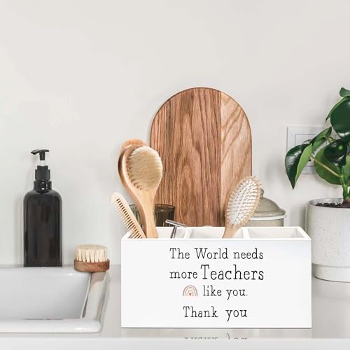 Teacher Appreciation Gifts Pen Holder for Desk, Teacher Gifts Pencil