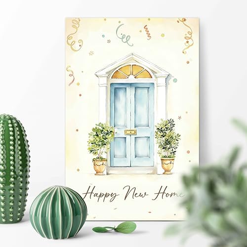 Happy New Home Congratulations Card for New Homeowners, Housewarming