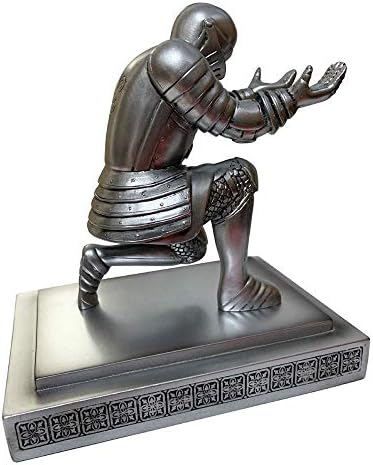 PEN KIT MALL Executive Kneeling Knight Pen Holder - Fancy Black-Inked