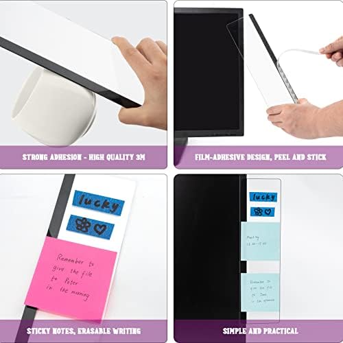Office Desk Accessories 2pcs Computer Monitor Memo Board Office