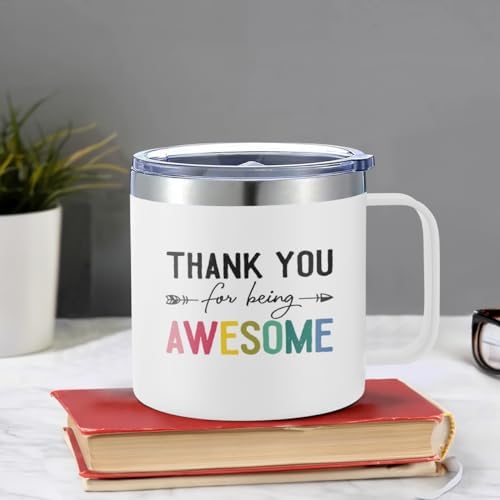 SANDJEST Inspirational Gifts for Women Thanks for Being Awesome