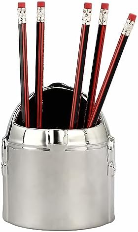 Bioworld The Mandalorian Din Djarin Helmet Pen Cup Silver