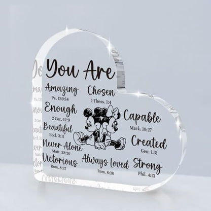 Cute Mouse Gifts for Women, Mouse Desk Decor Gift for Women Boy